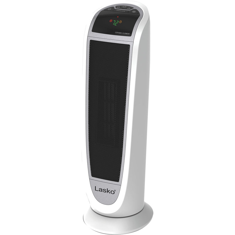 Lasko Ceramic 1 500 Watt Portable Electric Tower Heater With