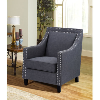 Bachmann Armchair Alcott Hill Upholstery Color Charcoal