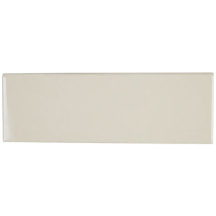 Bullnose Tile Trim You Ll Love Wayfair Berkeley 12 X 4 Ceramic Bullnose Tile Trim In Urban Putty