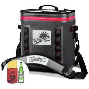 6 Can Soft Sided Cooler W/ Removable Hard Liner Insert Outdoor Camping NEW