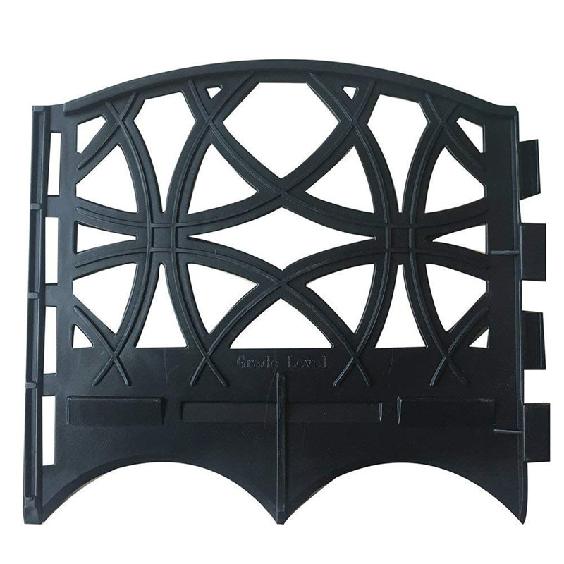 Abba Patio Fence Border Eco Friendly Weatherproof Recycled Plastic