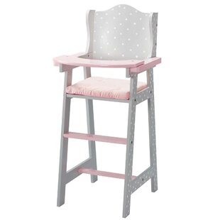 NEW NEWBORN TOYS Doll High Chair Great For baby girls High QALITY Free Shipping