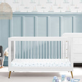 bronze metal crib