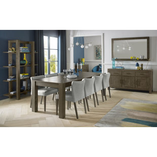 Dining Table With 8 Chairs Wayfair Co Uk Extendable Dining Set With 8 Chairs