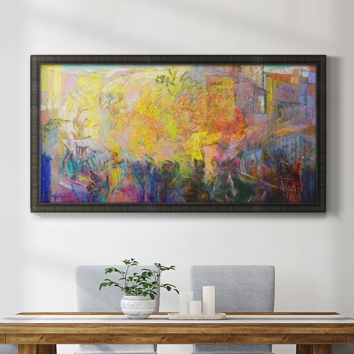 Ivy Bronx Incantanta Single Picture Frame Painting on Canvas Wayfair