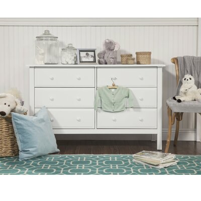 Davinci Jayden Double Dresser Color White