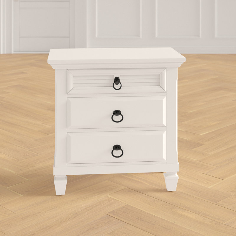 Fabela 3 Drawer Nightstand Reviews Joss Main