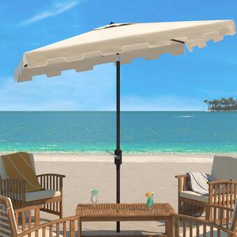 Breakwater Bay Towerside 7 5 Square Market Umbrella Reviews Wayfair