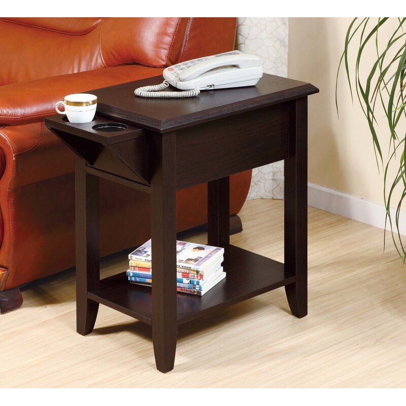 Winston Porter Wolfsburg 24'' Tall End Table | Wayfair