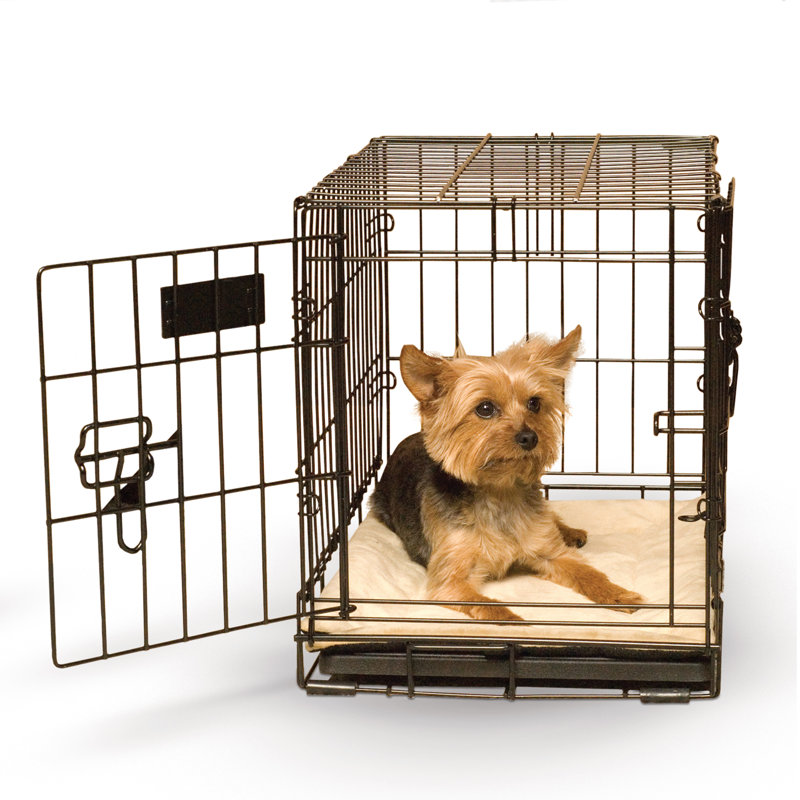 heated dog crate