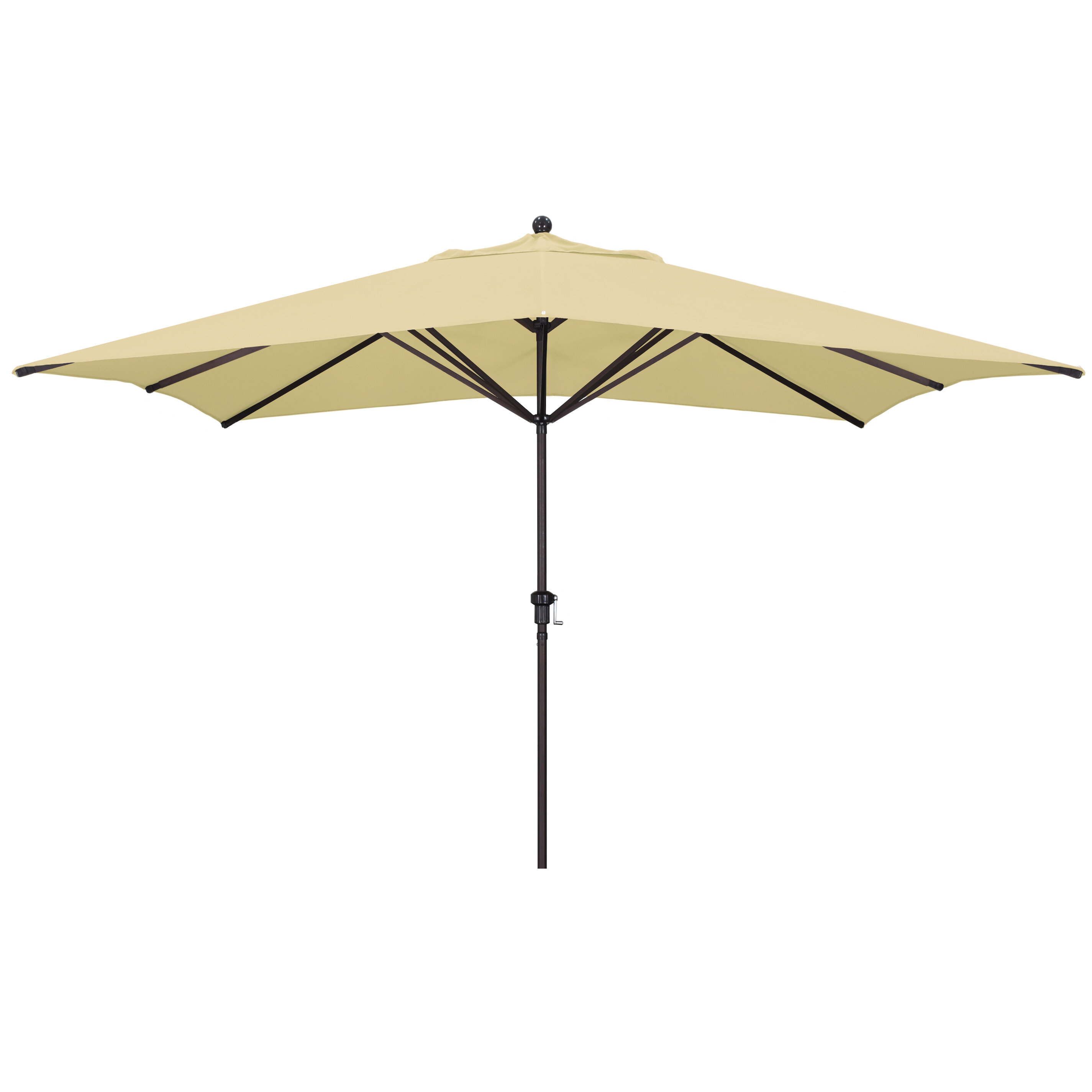 Sol 72 Outdoor Carlton 8 X 11 Rectangular Market Umbrella Reviews Wayfair