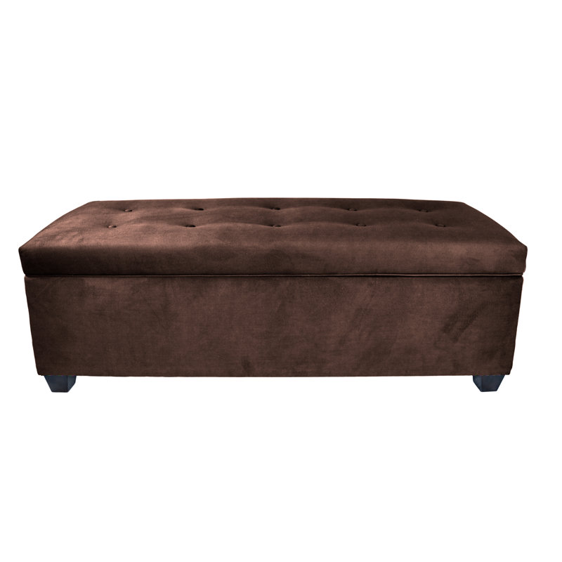 MJLFurniture Sole Secret Duo 10 Button Upholstered Storage ...