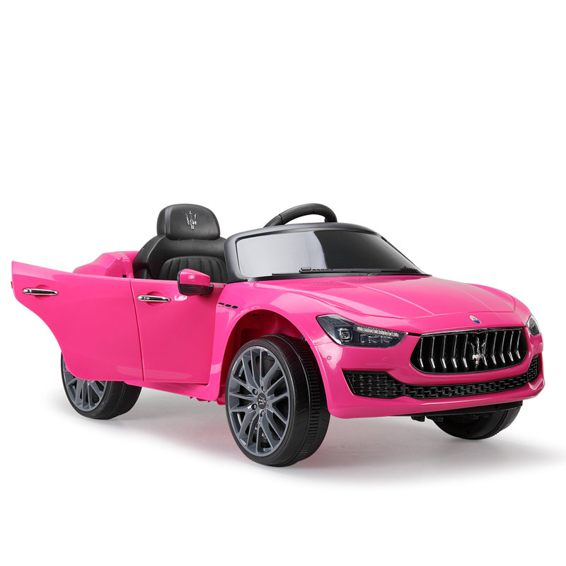 pink maserati toy car