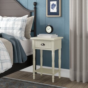 Farmhouse Rustic White Wood Nightstands Birch Lane