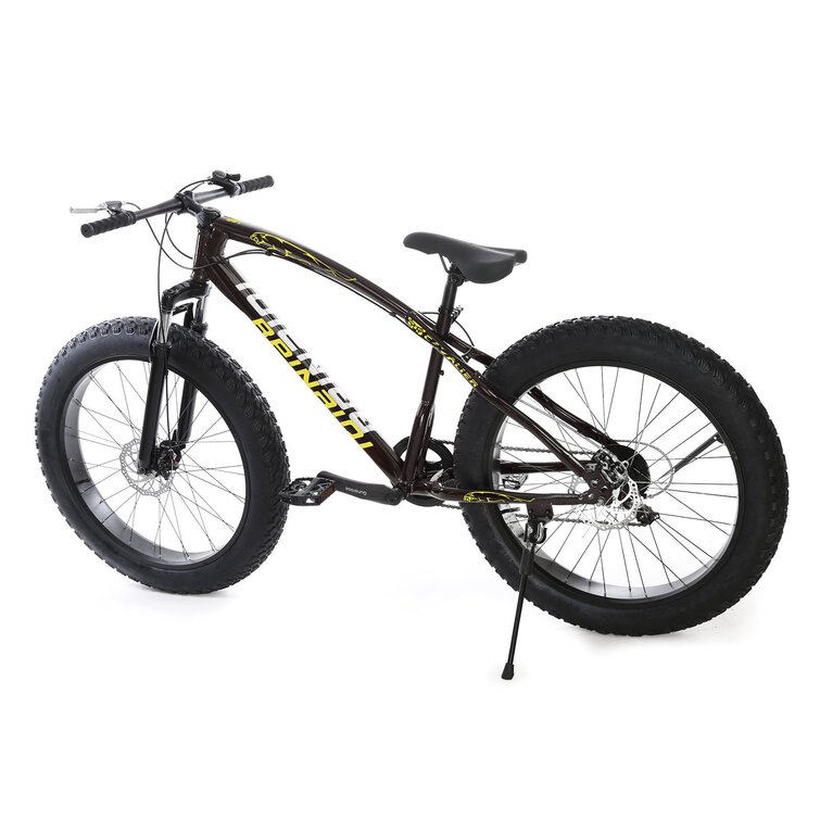 26in Carbon Steel Mountain Bike Shimanos21 Speed Bicycle Suspension MTB BICYCLE 