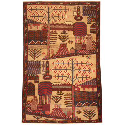 Prentice Ivory Area Rug Isabelline
