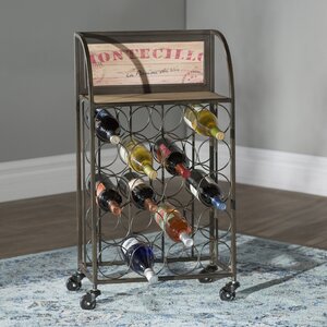 Goulette 20 Bottle Floor Wine Rack