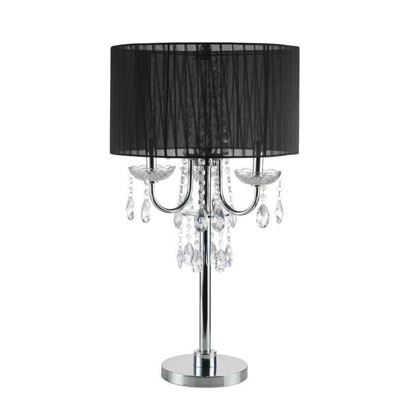 wayfair crystal table lamps