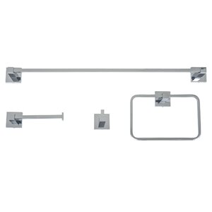 Capri 4 Piece Bathroom Accessory Set