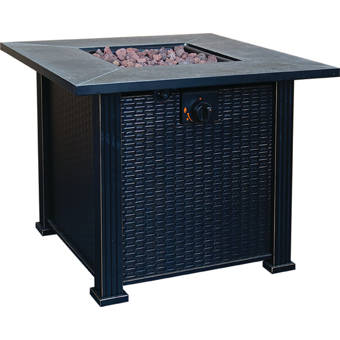 Deckmate Franklin Cast Iron Wood Burning Outdoor Fireplace