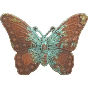 Handpainted Butterfly Novelty Knob (Set of 4)