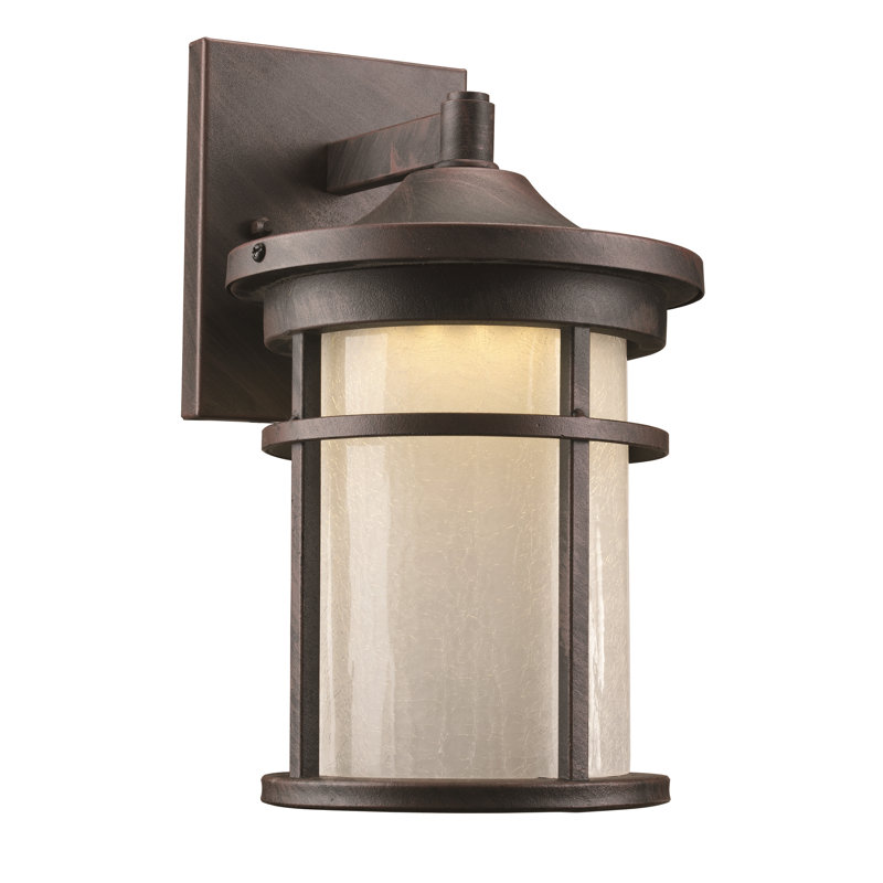 Latitude Run Ilene Led Outdoor Wall Lantern Reviews Wayfair