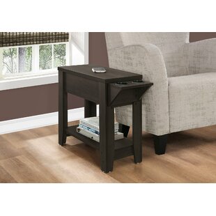 Slim End Table With Cup Holder Wayfair