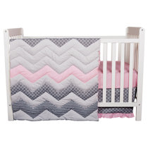 chevron crib bedding