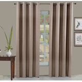 Red And Cream Eyelet Curtains Wayfair Co Uk