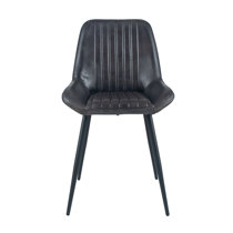 Genuine Leather Dining Chairs You Ll Love Wayfair Co Uk