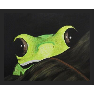 'Peeking Frog' Print Buy Art For Less Size: 20.5