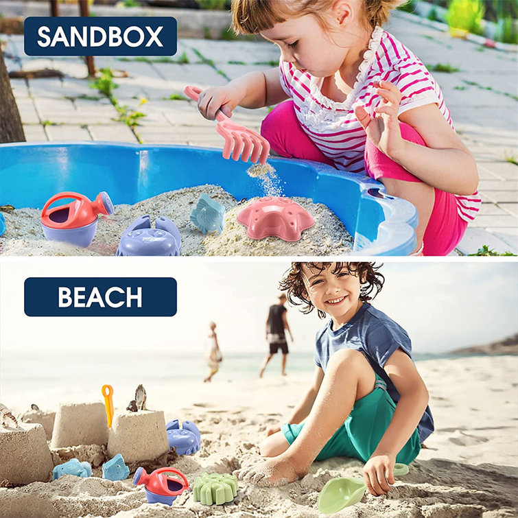 10Pcs Mould Set Animals Model Beach Sand Toy For Kids Boys Girls Summer 