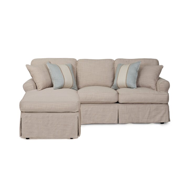 Beachcrest Home Rundle Sofa Slipcover Wayfair