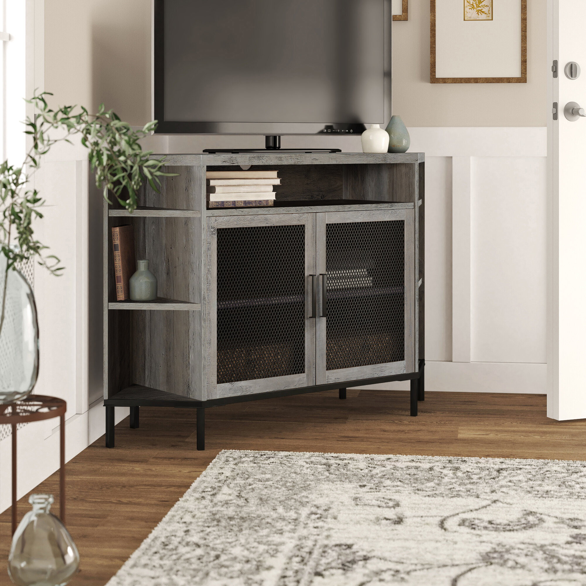 corner tv stand for 55 inch flat screen tv