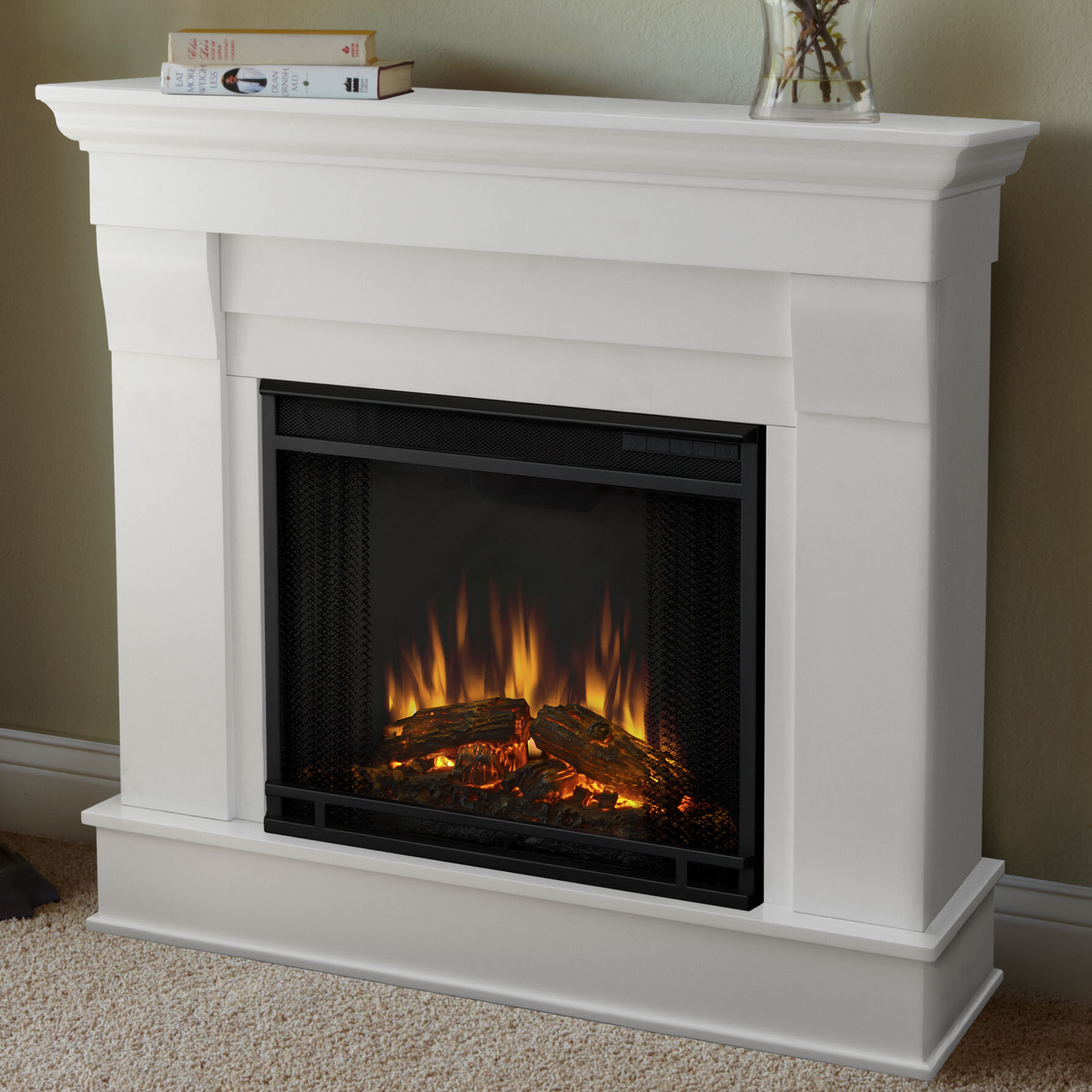 Real Flame Chateau Electric Fireplace Reviews Wayfair Ca