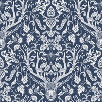Wayfair | Blue Pre-Pasted Wallpaper You'll Love in 2022