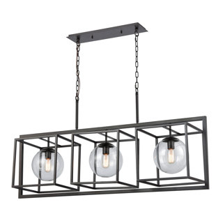 Best Caudill 3-Light Rectangle Chandelier By Williston Forge Ceiling Lights Caudill 3-Light Rectangle Chandelier By Williston Forge Ceiling Lights