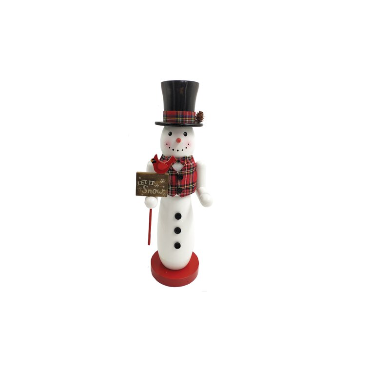The Holiday Aisle® Snowman Nutcracker | Wayfair