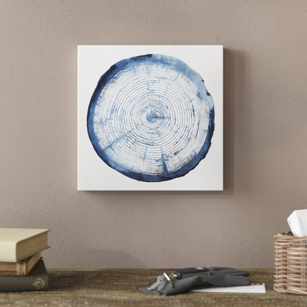 Sand & Stable Tree Ring Overlay I by Grace Popp - Wrapped Canvas ...