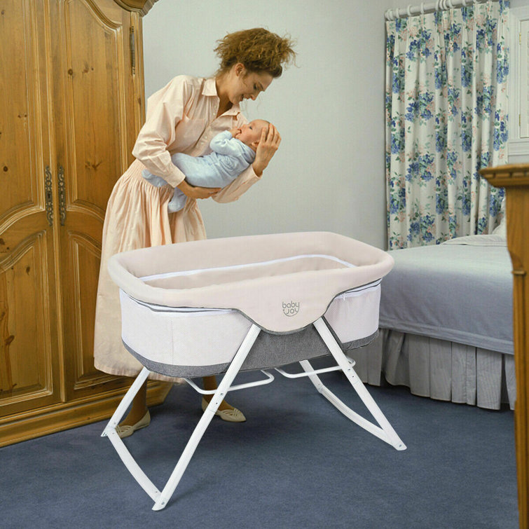 bedside rocking bassinet