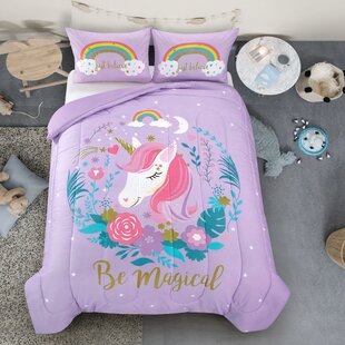 Details about   Lil Envogue Kids 5 pc Mermaid FULL QUEEN SIZE Comforter SET Pink Sea Life Pillow 