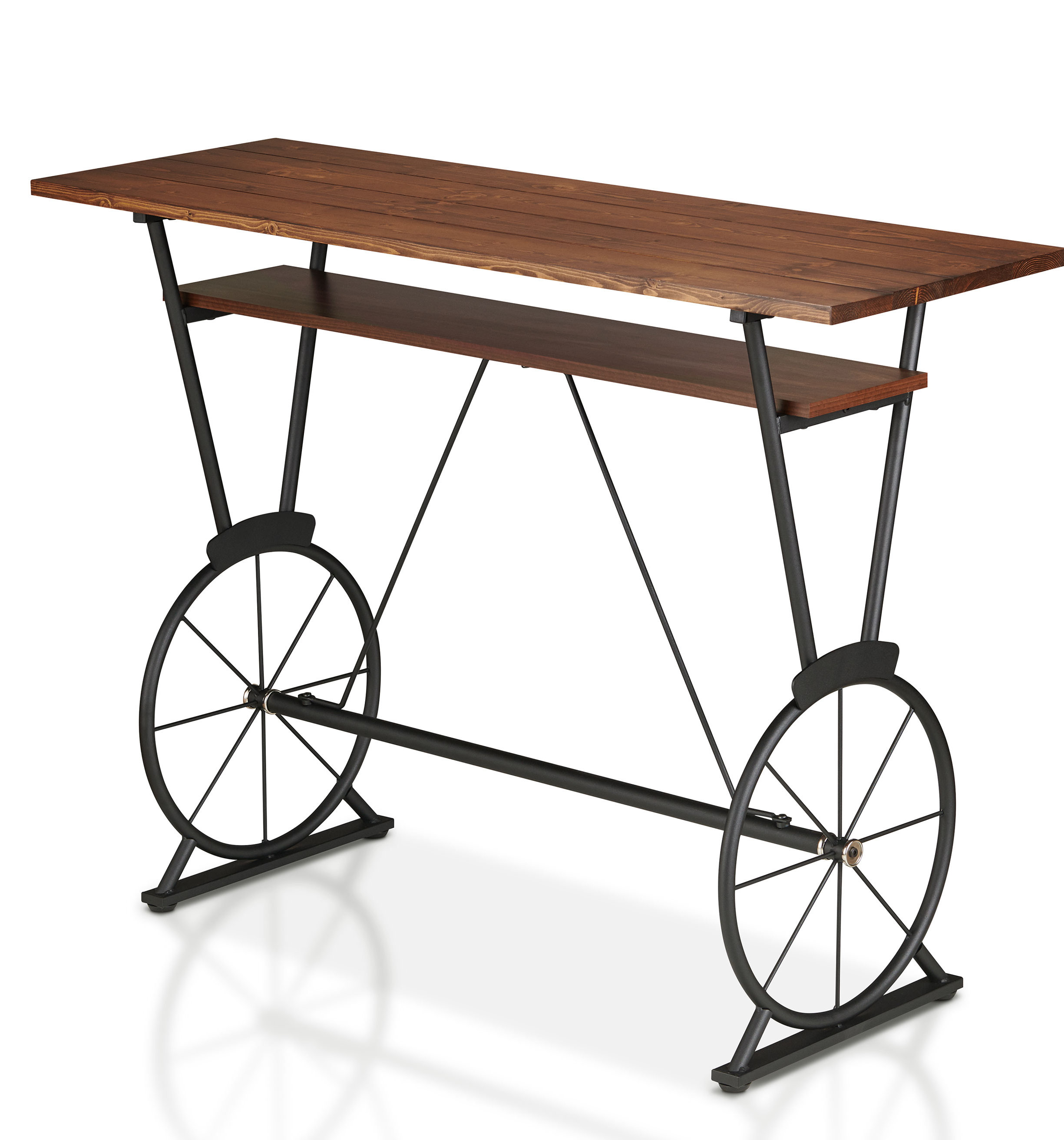 counter height rolling table