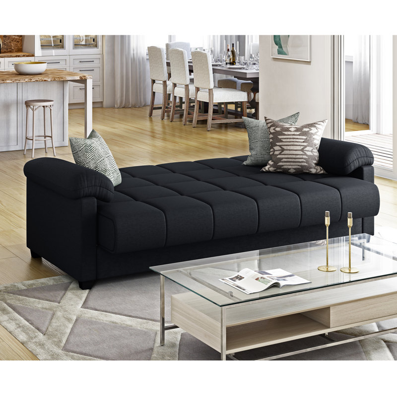 Andover Mills Minter 89 Pillow Top Arm Sofa Bed Reviews Andover Mills Minter 89 Pillow Top Arm