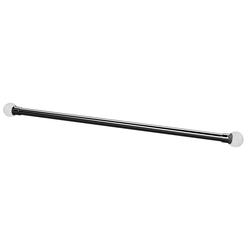 Mercury Row Whobrey Brushed Nickel Single Curtain Rod