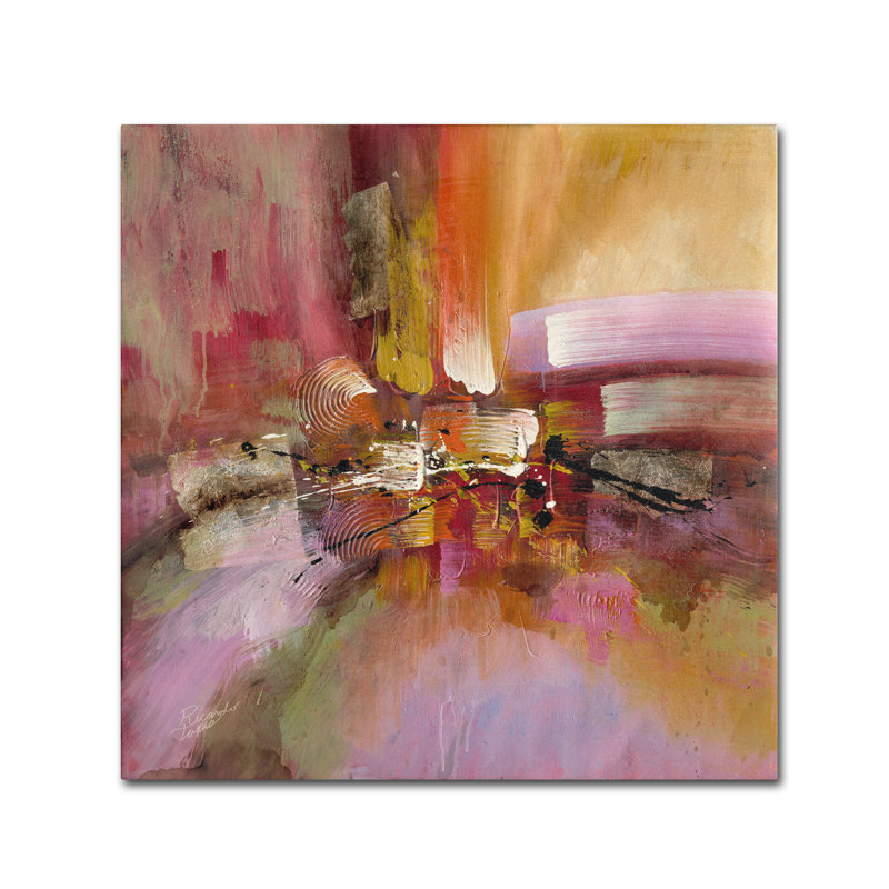 Trademark Art Soft Touch By Ricardo Tapia Painting Print On
