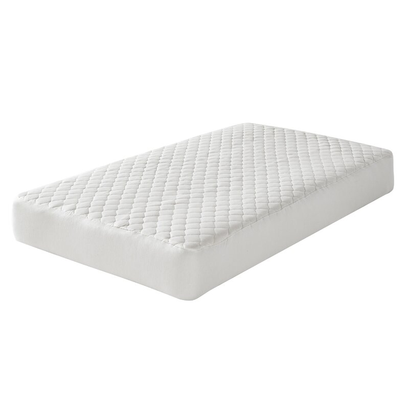 padded crib mattress cover