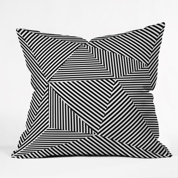 Wade Logan Corbin Outdoor Square Pillow Cover Insert Reviews Wayfair
