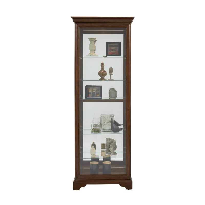 Charbonneau Lighted Curio Cabinet Reviews Joss Main