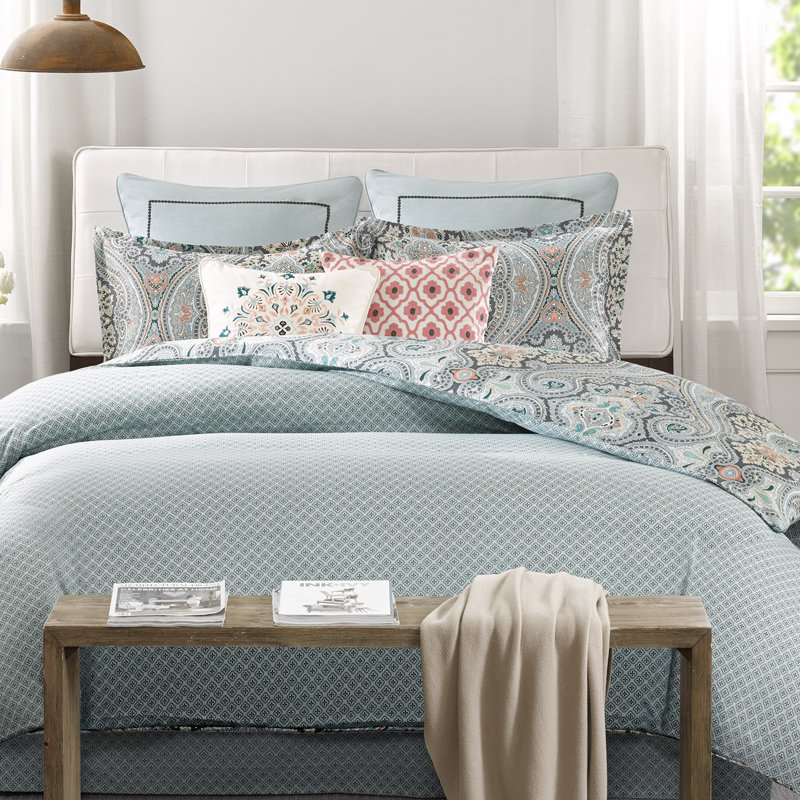 Echo Design Sterling Reversible Comforter Set Reviews Wayfair