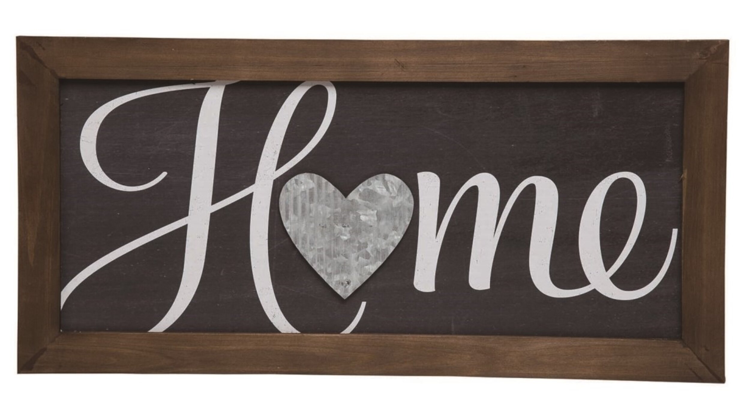 August Grove Valentines Day Framed Home Sign Wall Decor Wayfair